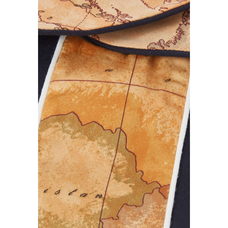 Alviero Martini - Geo Map Print Panel Bib in Cotton
