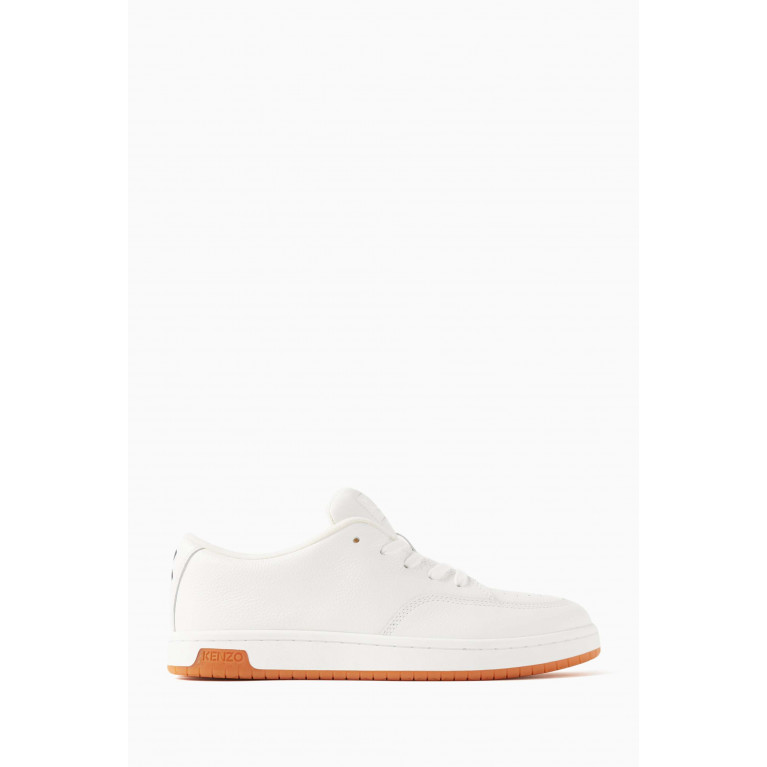 Kenzo - Uno Low Top Sneakers in Leather