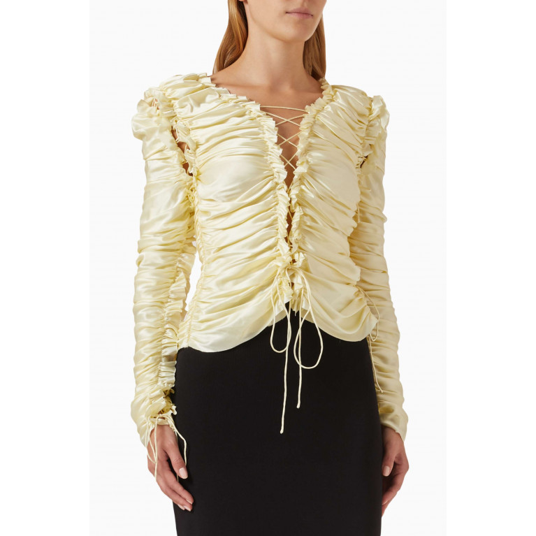 Christopher Esber - Sequence Top in Silk