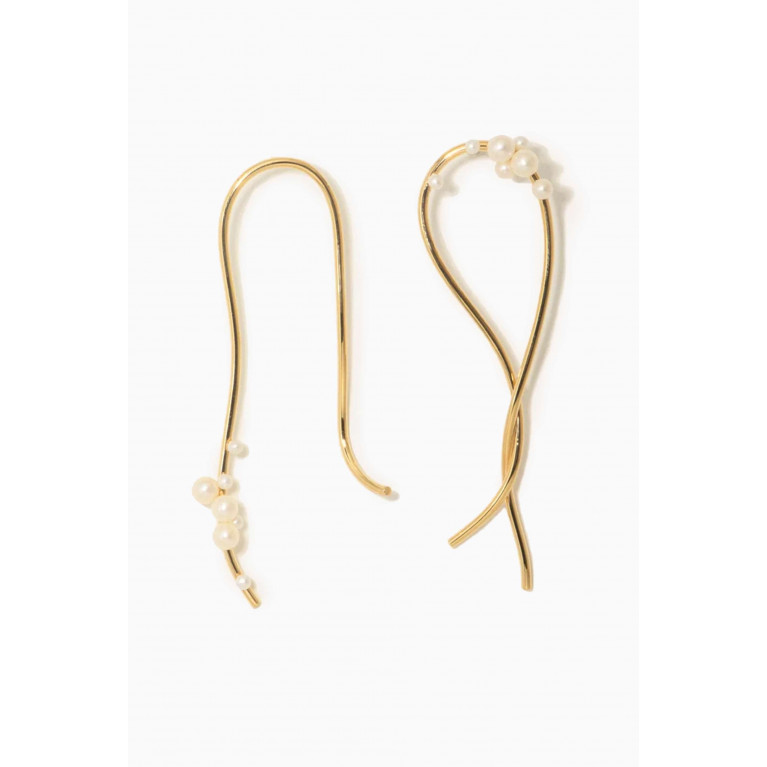 Completedworks - Wild Relatives Earrings in 14kt Yellow Gold