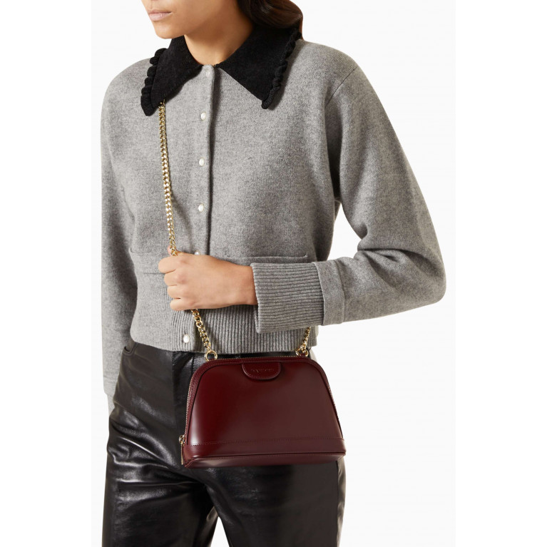 Sandro - Mini Rittah Crossbody Bag in Leather