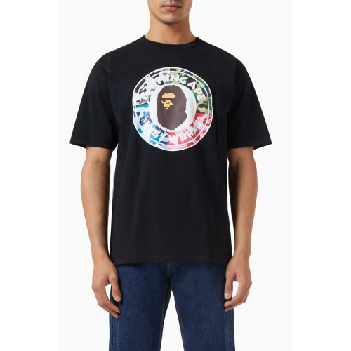 A Bathing Ape - ABC Camo Crazy Busy Works T-shirt in Cotton