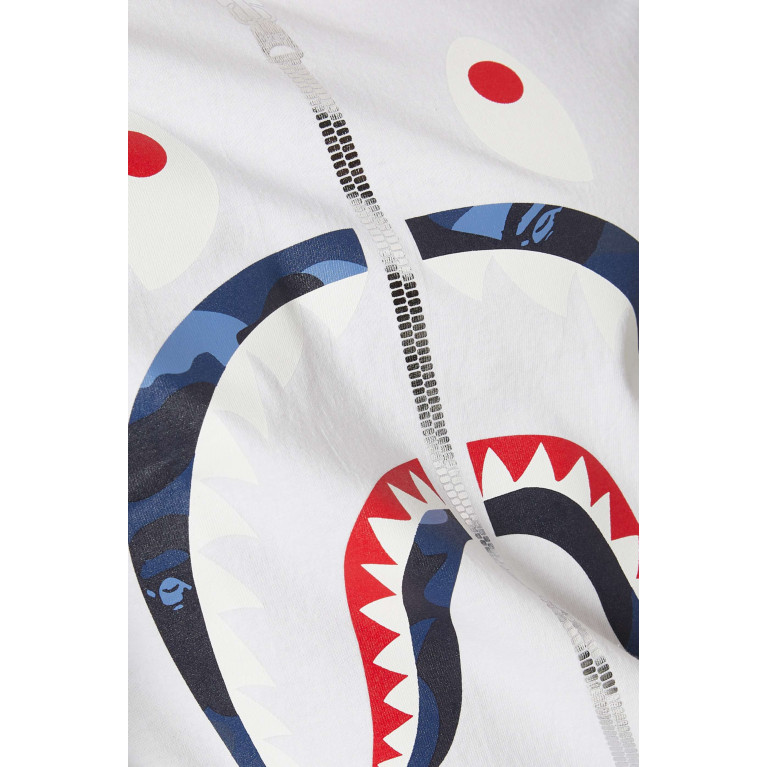A Bathing Ape - Shark-print T-shirt in Cotton-jersey