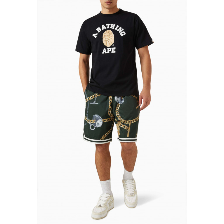 A Bathing Ape - Jewels College Graphic-print T-shirt in Cotton-jersey