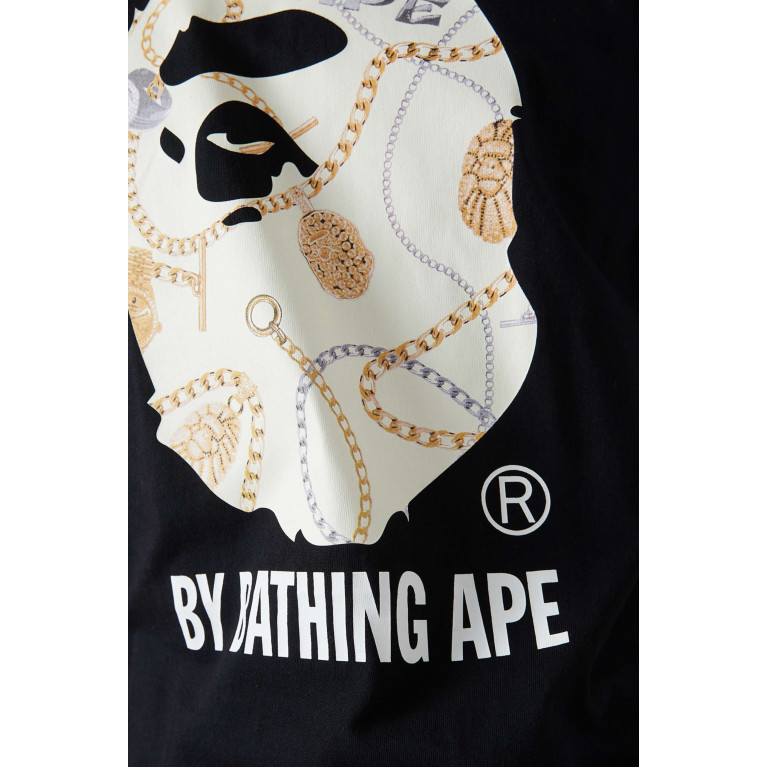 A Bathing Ape - Jewels By Bathing Ape T-shirt in Cotton Black