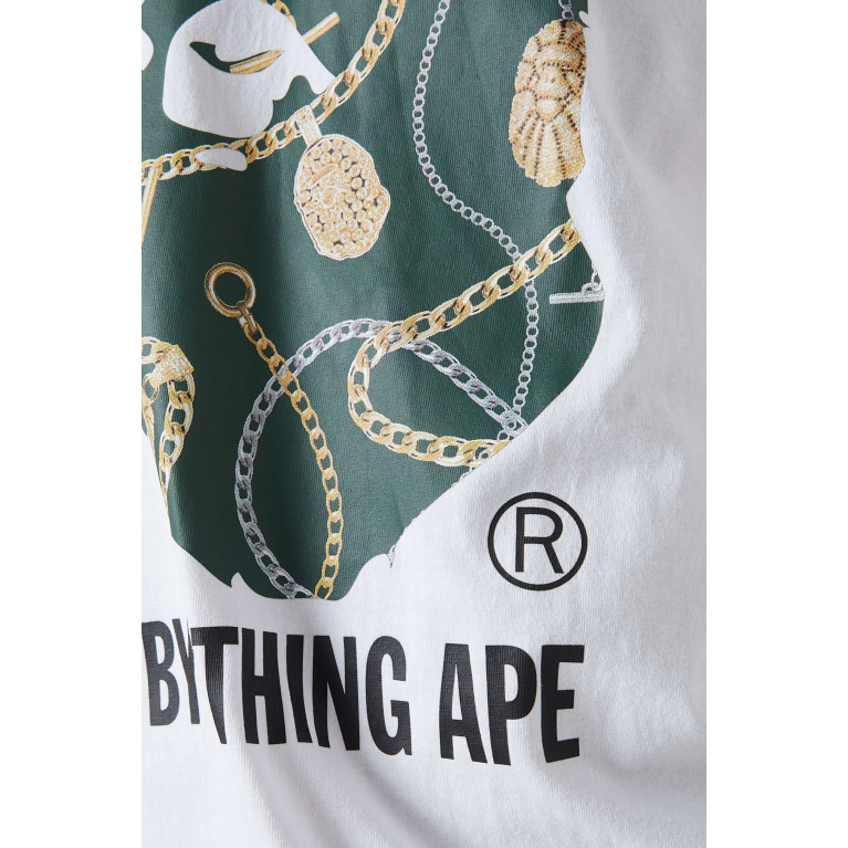 A Bathing Ape - Jewels By Bathing Ape T-shirt in Cotton White