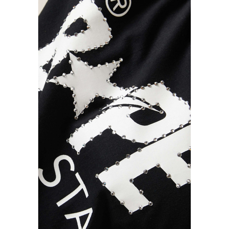 A Bathing Ape - Crystal Stone Logo T-shirt in Cotton-jersey