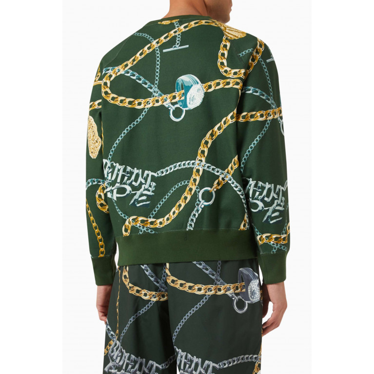 A Bathing Ape - Jewels Sweatshirt in Cotton-fleece