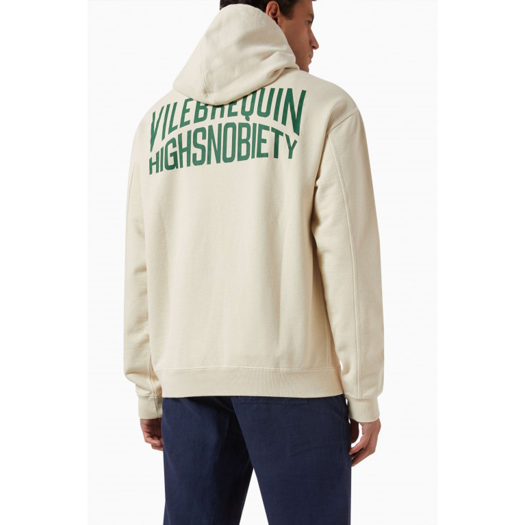 Vilebrequin - x Highsnobiety Oversized Hoodie Sweatshirt in Cotton Neutral