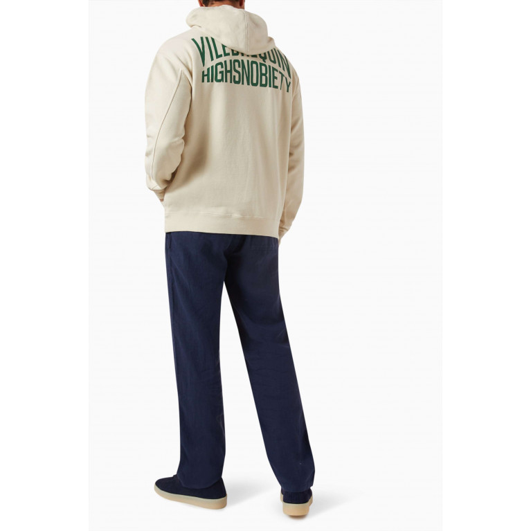 Vilebrequin - x Highsnobiety Oversized Hoodie Sweatshirt in Cotton Neutral