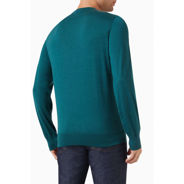 Zegna - Crewneck Sweater in Cashseta-knit