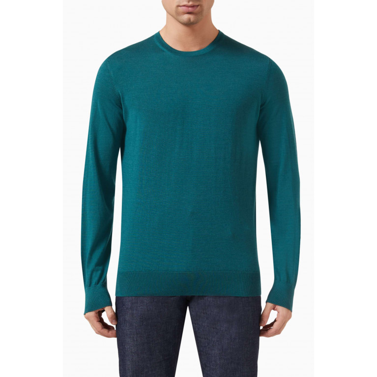 Zegna - Crewneck Sweater in Cashseta-knit