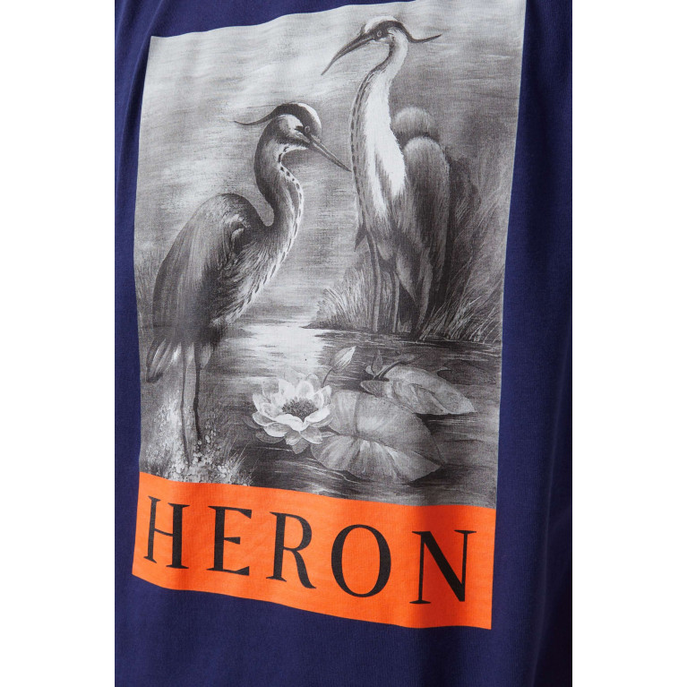 Heron Preston - Heron T-shirt in Organic Cotton-jersey