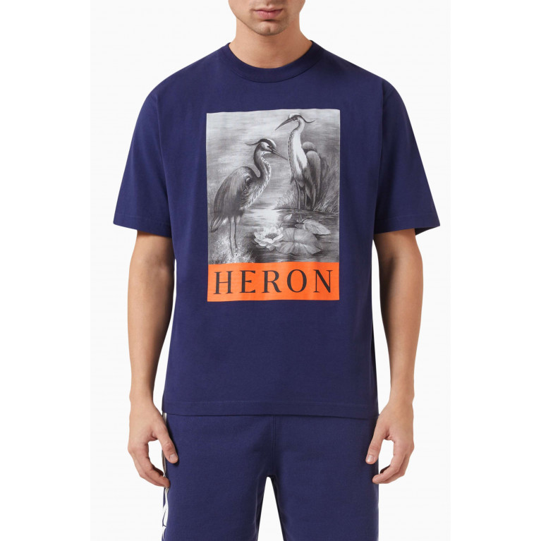 Heron Preston - Heron T-shirt in Organic Cotton-jersey