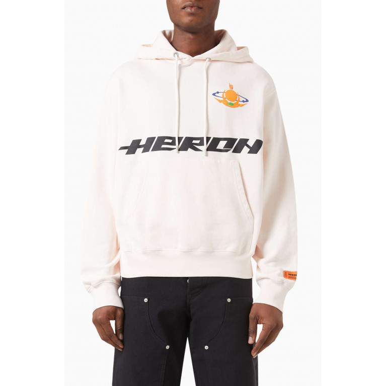 Heron Preston - Graphic Logo-print Hoodie in Cotton