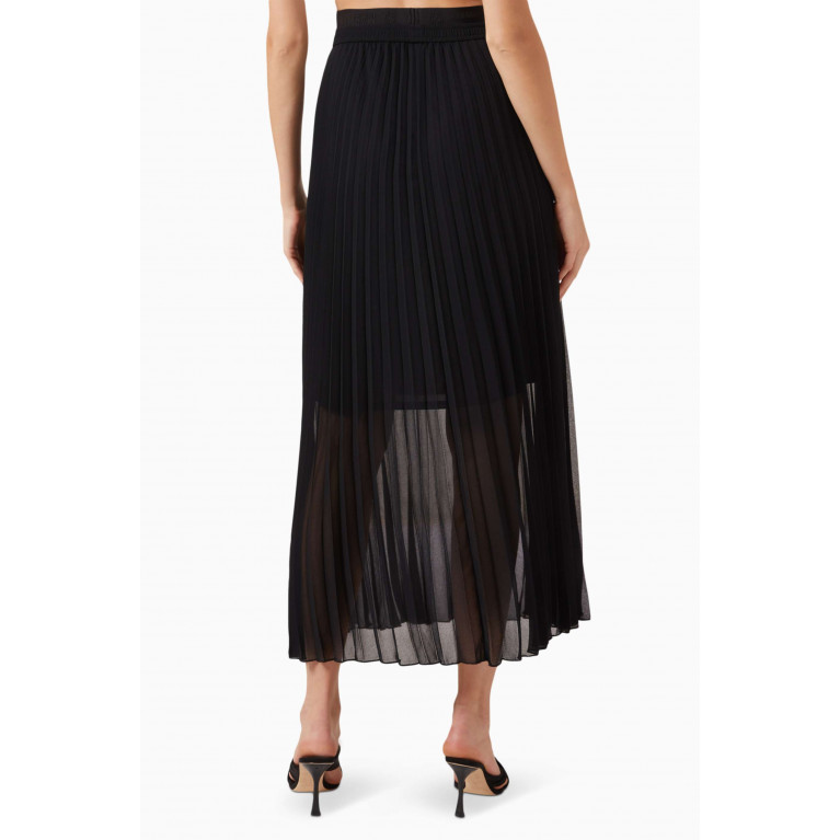 Marella - Lubiana Pleated Midi Skirt in Georgette
