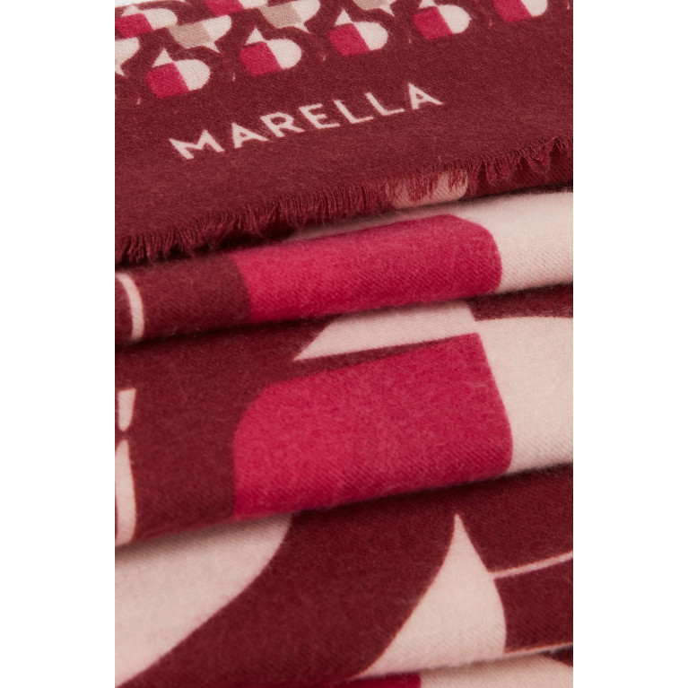 Marella - Paella Printed Scarf Purple