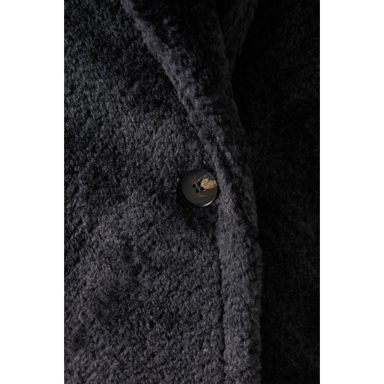 Marella - Rivera Fluffy Coat Black