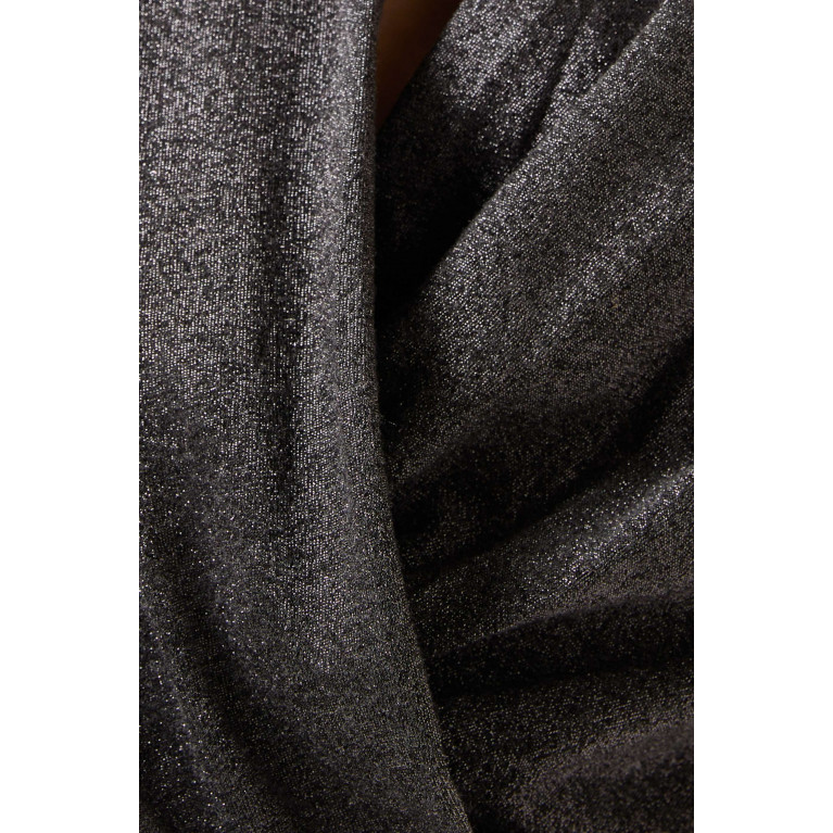 Marella - Niobe Wrap Top in Viscose-knit Grey