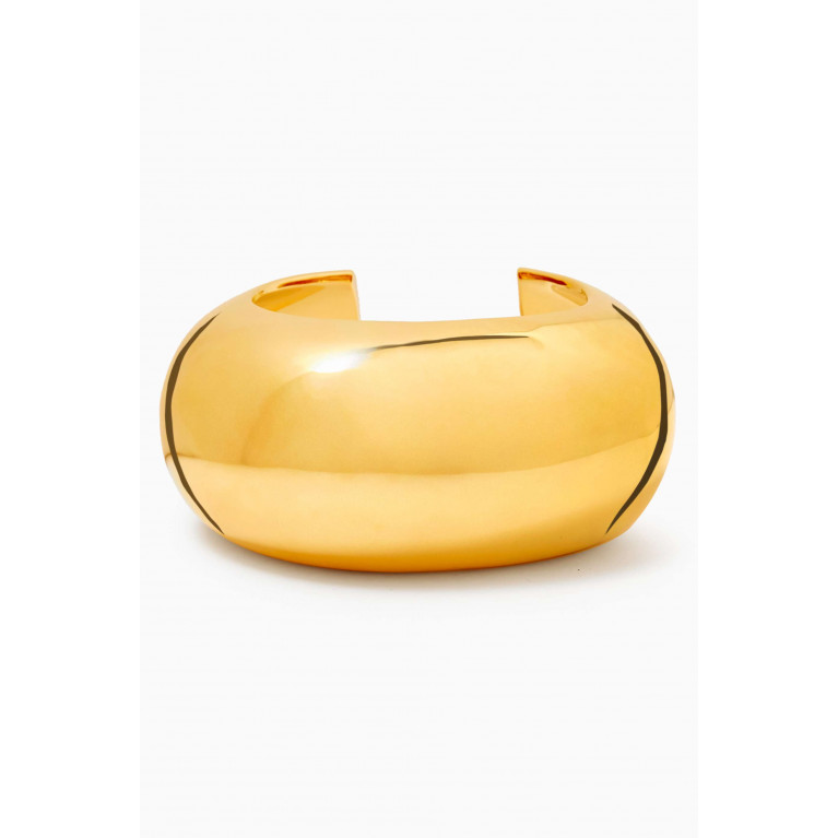 Saint Laurent - Chunky Cuff in Brass