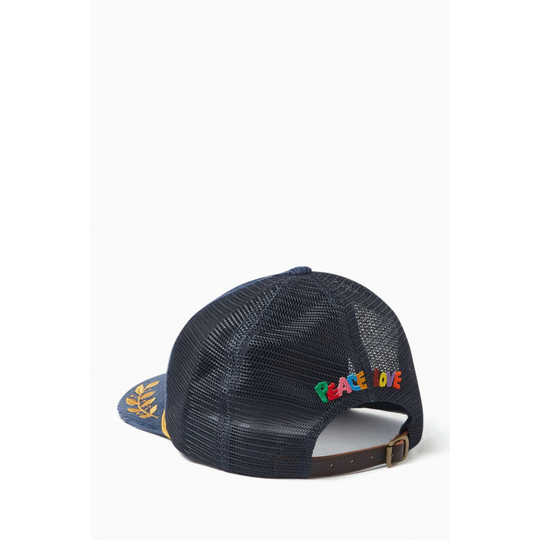 Polo Ralph Lauren - Logo Trucker Hat in Corduroy & Mesh