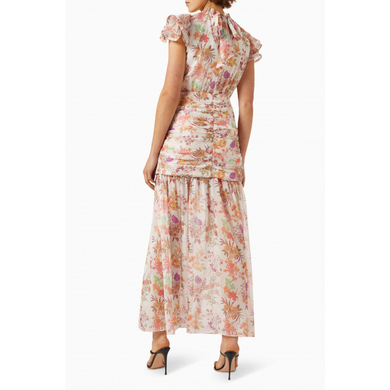 Elliatt - Regale Floral-print Maxi Dress in Chiffon