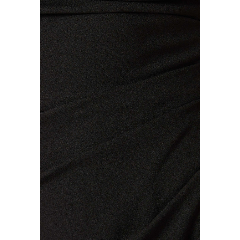 Elliatt - Convival One-shoulder Maxi Dress Black