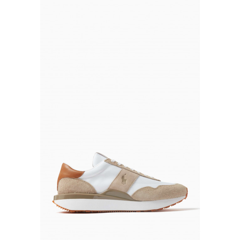 Polo Ralph Lauren - Train 89 Low-top Sneakers in Leather & Suede