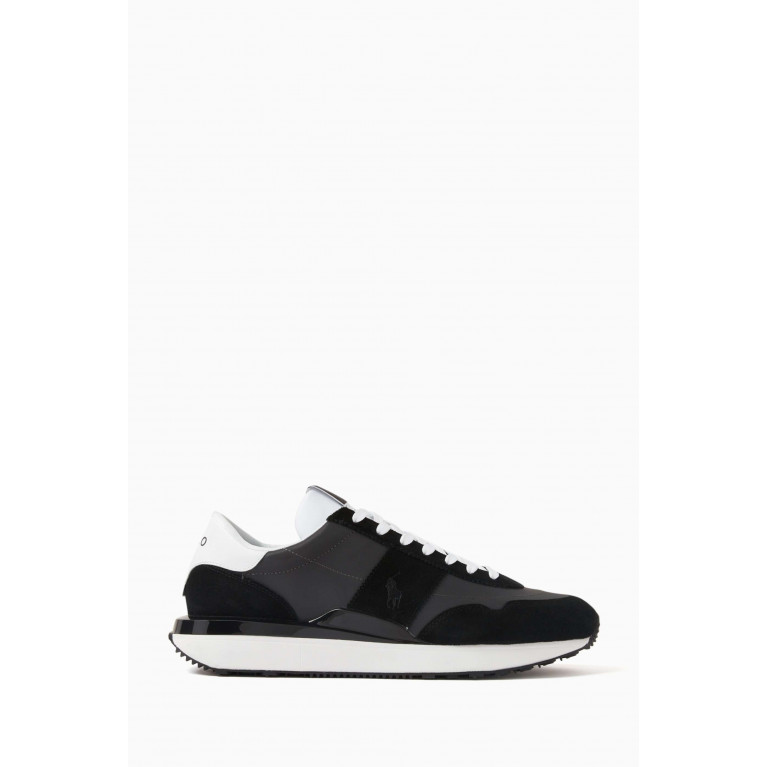 Polo Ralph Lauren - Train 89 Reflective Sneakers in Mixed Fabric