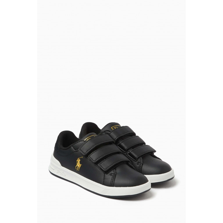 Polo Ralph Lauren - Child Heritage Court II Court Sneakers in Faux Leather