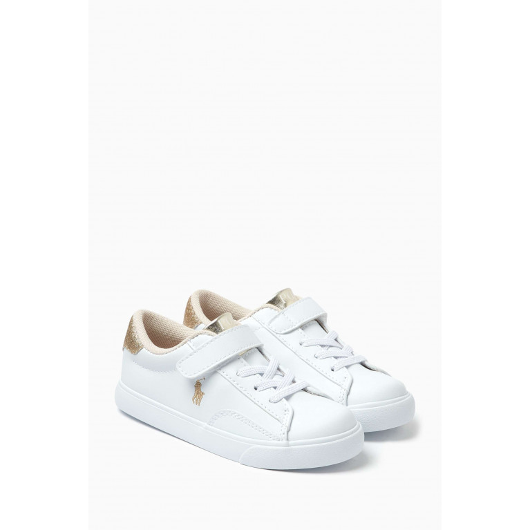 Polo Ralph Lauren - Junior Theron V Sneakers in Faux Leather