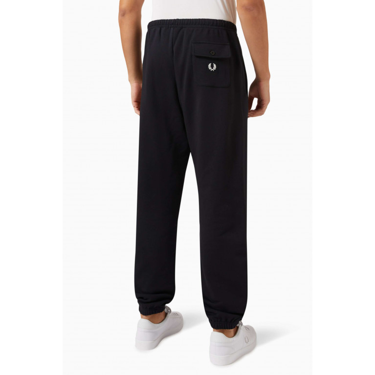 Fred Perry - Logo-badge Sweatpants in Cotton