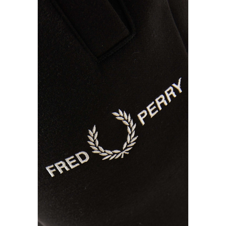 Fred Perry - Logo-embroidered Sweatpants in Cotton-blend