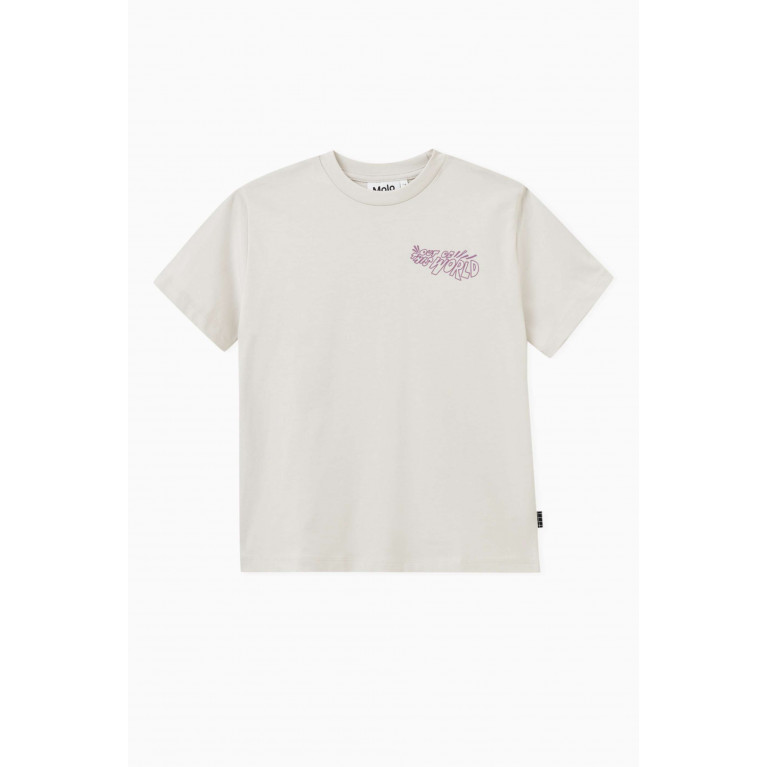 Molo - Rodney T-shirt in Cotton-jersey White