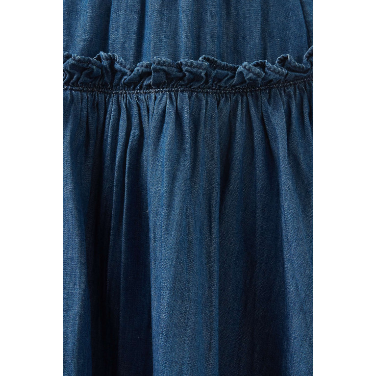 Molo - Berit Washed Denim Skirt in Organic Cotton