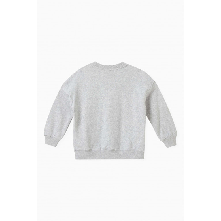 Molo - Maxi Nordic Sequin Sweatshirt in Organic-cotton