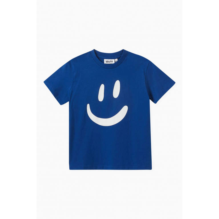 Molo - Roxo T-shirt in Cotton-jersey Blue