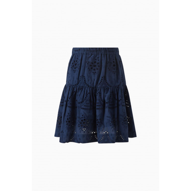 Molo - Bianna Broderie Anglaise Skirt in Cotton