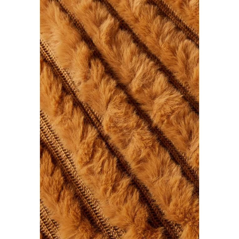 Marella - Prosit Poncho in Wool-blend Brown
