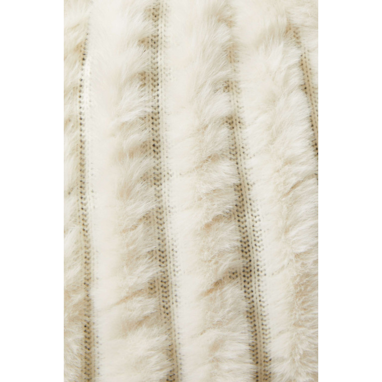 Marella - Prosit Poncho in Wool-blend White