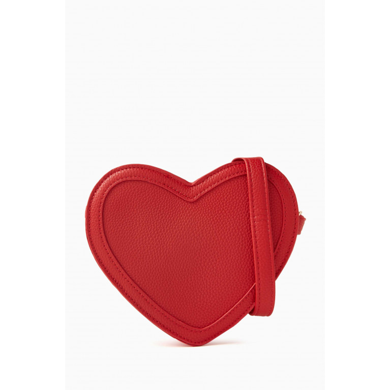 Molo - Heart Crossbody Bag in Faux Leather
