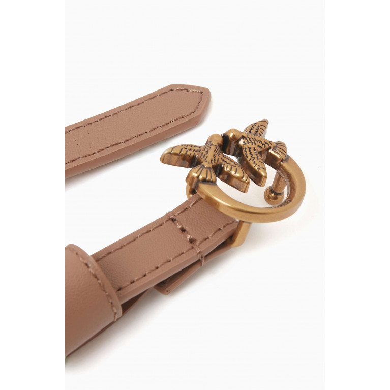 PINKO - Love Berry H1 Belt in Leather