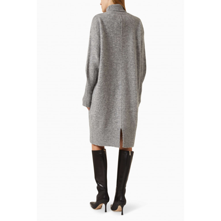 Day Birger et Mikkelsen - Devina Sweater Turtleneck Midi Dress in Knit