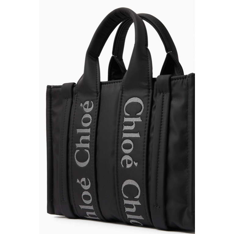 Chloé - Small Woody Tote Bag in Nylon