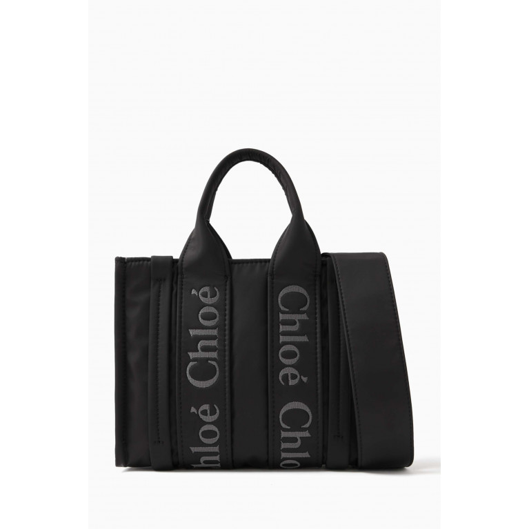 Chloé - Small Woody Tote Bag in Nylon