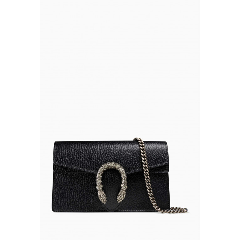 Gucci - Supermini Dionysus Crossbody Bag in Leather