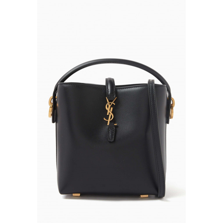 Saint Laurent - Mini Le 37 Top Handle Bag in Shiny Leather