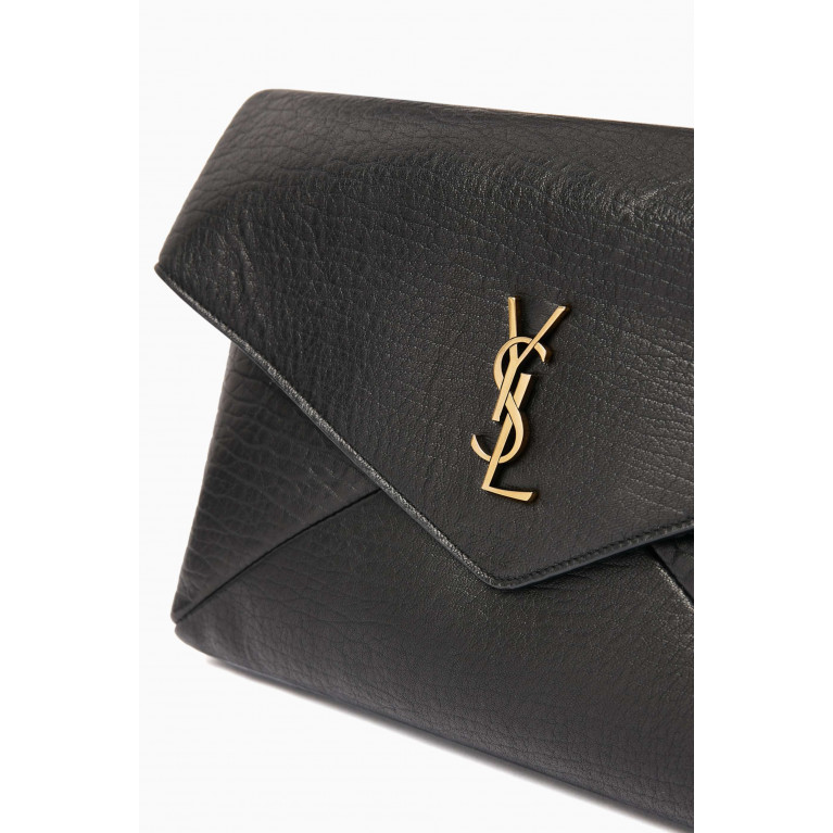 Saint Laurent - Cassandre Large Envelope Pouch in Smooth Leather