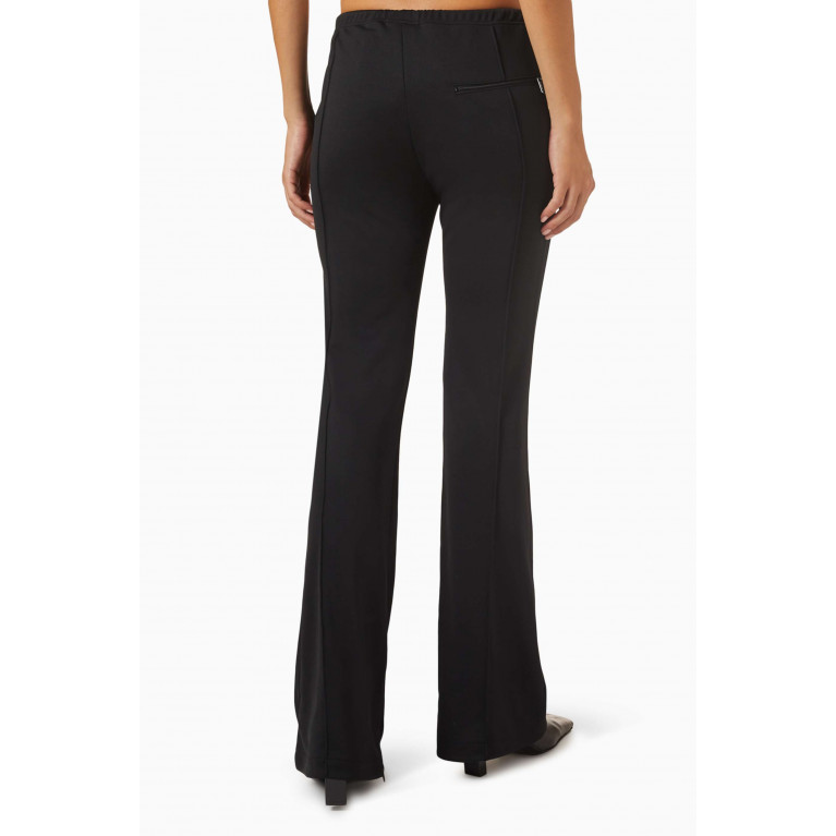 Courreges - Tracksuit Flared Pants in Interlock