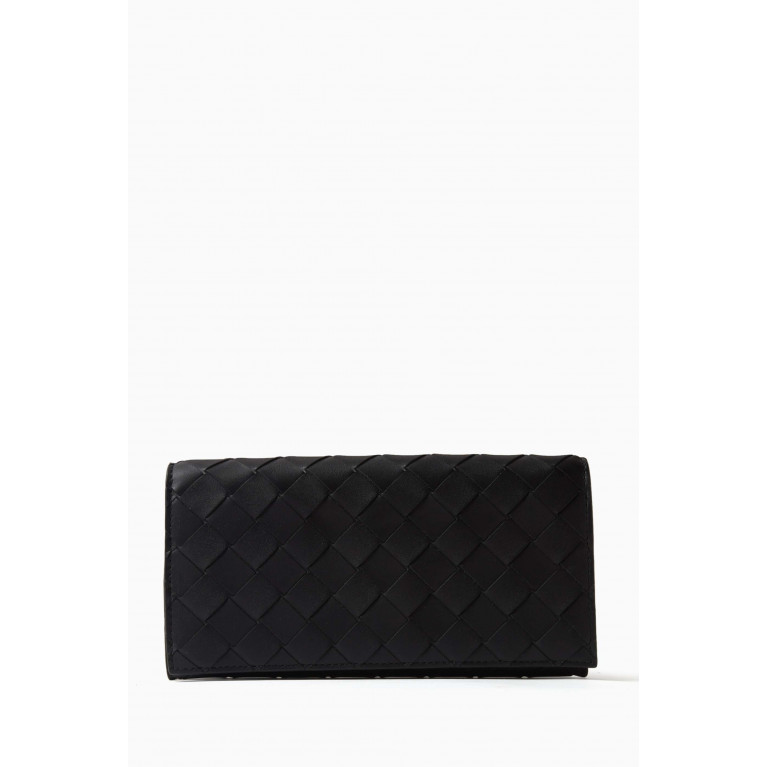 Bottega Veneta - Long Wallet in Intrecciato Leather